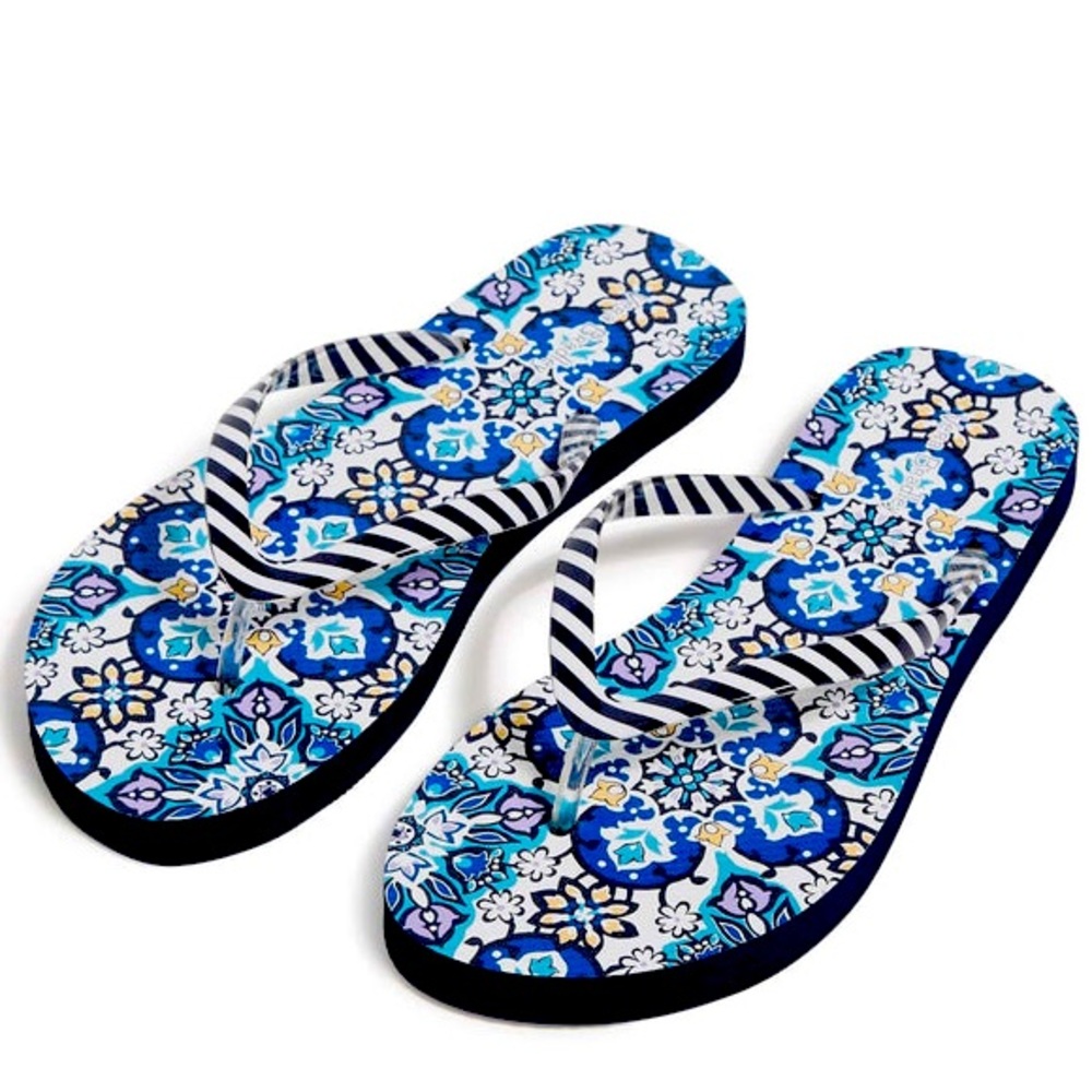 Vera Bradley Lisbon Medallion Cool Flip Flops